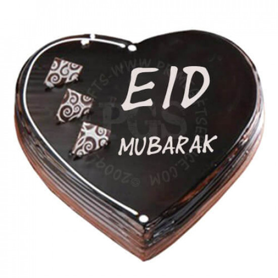 Heart Shape Eid Cake Heart Shape Eid Cake