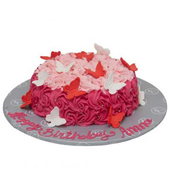 Kitchen Cuisine Butterfly Cake 3Lbs Kitchen Cuisine Butterfly Cake 3Lbs