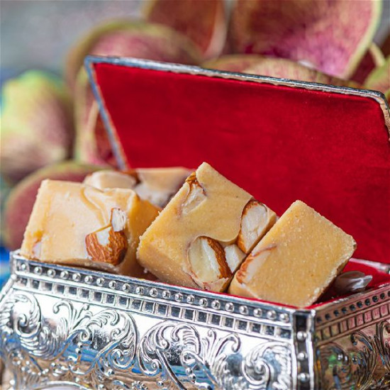 Badam Barfi - Chashni Badam Barfi - Chashni