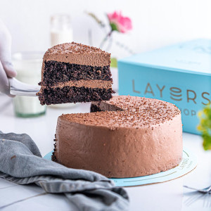 German Fudge Cake from Layers Bake Shop