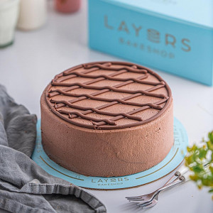 Chocolate Mousse Cake from Layers Bake Shop