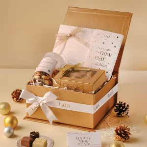 Golden Indulgence New Year Chocolate Hamper