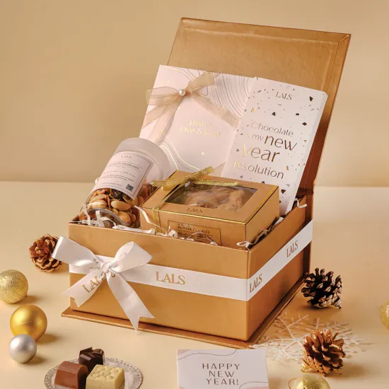 Golden Indulgence New Year Chocolate Hamper