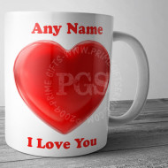 Personlised I Love you Mug