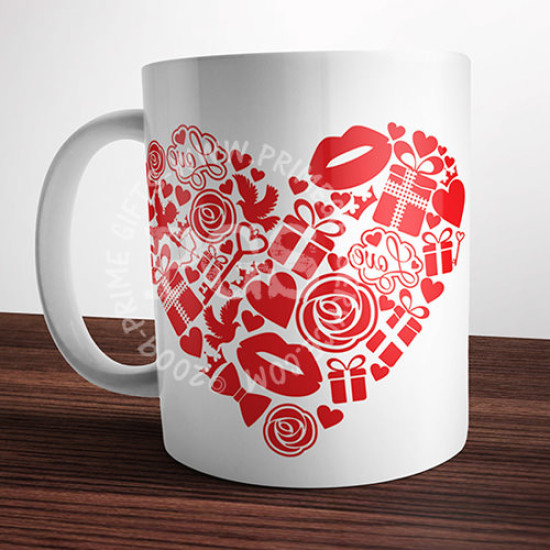 Valentine Day Gifts Heart Mug Valentine Day Gifts Heart Mug